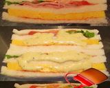 美味ドレバジマヨ蜂蜜レモンサンドイッチ各作り方1写真
