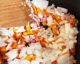 ピリ辛キーマカレー☆ピーマンの豚巻き弁当作り方2写真
