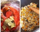 ピリ辛キーマカレー☆ピーマンの豚巻き弁当作り方3写真