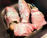 ピリ辛キーマカレー☆ピーマンの豚巻き弁当作り方7写真