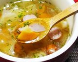 鍋に入れるだけ！干し野菜のコンソメスープ作り方7写真