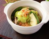 料理長直伝の翡翠ビーフン~小松菜ソース~作り方12写真