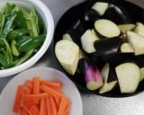 茄子ピーマン豚肉炒め✧簡単で美味しい♡作り方1写真