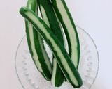 屋台気分で♪塩麹きゅうりの一本漬け作り方1写真