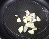かぼちゃと大豆のガーリック炒め作り方2写真