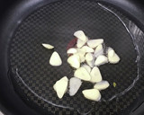 かぼちゃと大豆のガーリック炒め作り方2写真