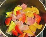 簡単・夏野菜のカレーうどん作り方2写真