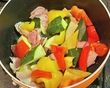 簡単・夏野菜のカレーうどん作り方3写真