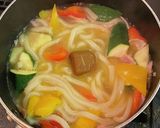 簡単・夏野菜のカレーうどん作り方6写真