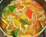 簡単・夏野菜のカレーうどん作り方7写真