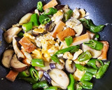 なすとししとうの塩だれ炒め作り方11写真