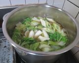 車麩のたまごとじ/七尾市学校給食作り方5写真