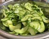 大量消費！きゅうりと大葉の胡麻和え作り方2写真