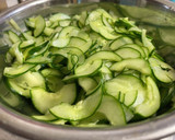 大量消費！きゅうりと大葉の胡麻和え作り方2写真
