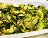 大量消費！きゅうりと大葉の胡麻和え作り方4写真