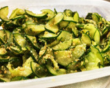 大量消費！きゅうりと大葉の胡麻和え作り方4写真