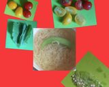 レディーに捧げる夏野菜サラダ冷麺作り方3写真