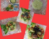 レディーに捧げる夏野菜サラダ冷麺作り方4写真