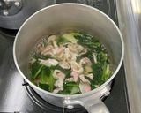 筋肉増量!!具沢山みそ汁作り方3写真