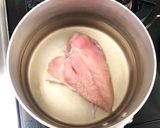 たんぱく質もりもりピリ辛よだれどり作り方2写真