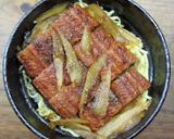 牛蒡のかさまし鰻丼作り方6写真