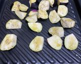 手抜き~焼きナスの玉ねぎ和え~作り方2写真