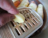 お化けきゅうりの鶏ひき肉あんかけ作り方6写真