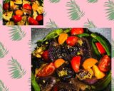 ワンパンde茄子&ピーマンの南蛮漬け♪作り方4写真