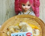 リカちゃん♡あられ蕎麦(東京ご当地そば)作り方1写真