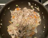 豚バラ炒飯作り方3写真
