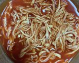 パスタみたいな切干大根トマトジュースで作り方2写真