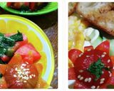 ミニトマトでお花作るよ。作り方17写真