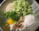 Tofu Okonomiyaki作り方3写真