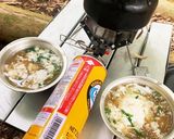 たまごかけご飯　韓国海苔×卵黄作り方2写真