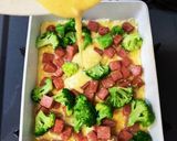 ブロッコリーとポークのオムレツ作り方6写真
