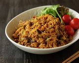 和風カレー出汁で食べる！ビーフンつけめん作り方7写真