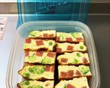 ブロッコリーとポークのオムレツ作り方11写真