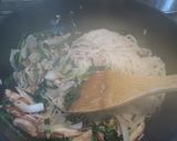 そうめんチャンプル　温泉卵添え作り方6写真