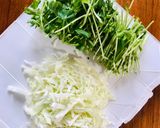 食べ応え◎！豚肉のとん平焼き風作り方1写真