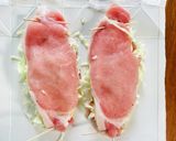 食べ応え◎！豚肉のとん平焼き風作り方4写真