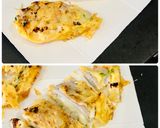 食べ応え◎！豚肉のとん平焼き風作り方8写真