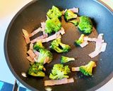 さっとできるペペロンチーノ風うどん作り方5写真