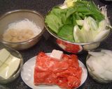 我が家のすき焼き☆作り方1写真
