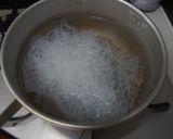 ダイエットに最適　しらたきのとんこつ麺風作り方2写真