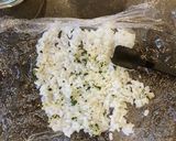 簡単！離乳食後期〜手づかみ食べおにぎらず作り方2写真