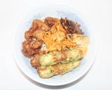 【つめたい麺】鶏から揚げぶっかけうどん作り方14写真