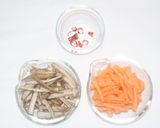 【つめたい麺】ささみとえび天のざるうどん作り方1写真