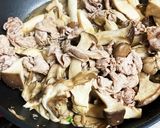 きのこたっぷり☆豚肉のガリバタポン酢炒め作り方3写真