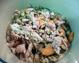 ツナとあさりと野菜の味噌炊き込みご飯！作り方5写真