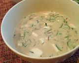 豆乳冷や汁蕎麦。(o^^o)♪作り方3写真